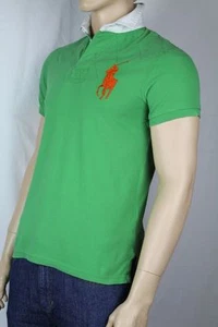 Ralph Lauren X-Large XL Green Custom Fit Big Pony Rugby Polo NWT - Picture 1 of 1