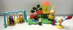 Peppa Pig park swings etc  set figures  kids toys   (P3) - Picture 1 of 6