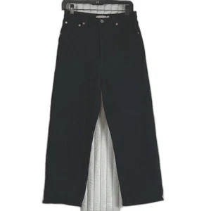 Levi’s Vaqueros Mariposa Botón Tobillo Recto Negro Caja Torácica Talla 29 - Imagen 1 de 13