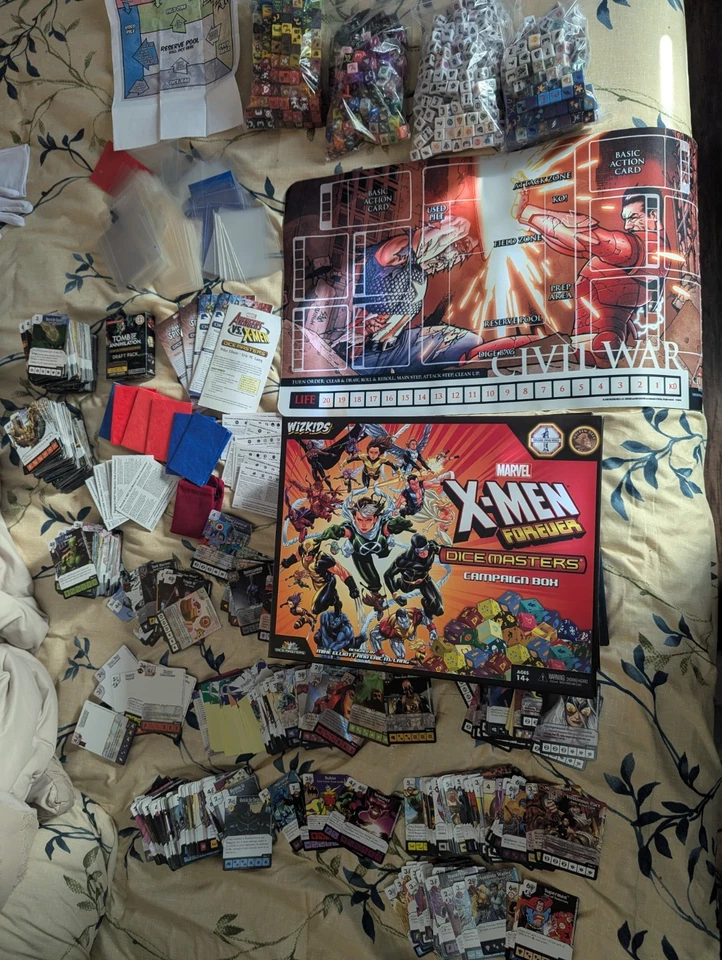 ОГРОМНЫЙ лот Dice Masters почти от каждого поколения более 1000 костей и 1000 карт - Изображение 1 из 4