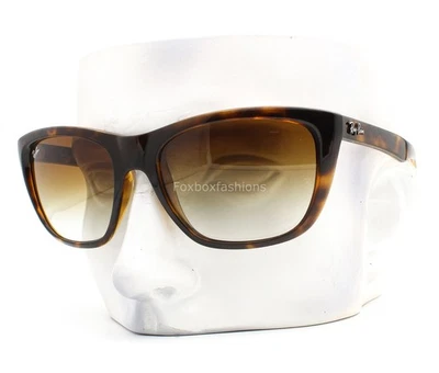 Óculos de sol Ray-Ban marrom claro Havana RB 4154 710/51 com estojo - Imagem 1 de 4