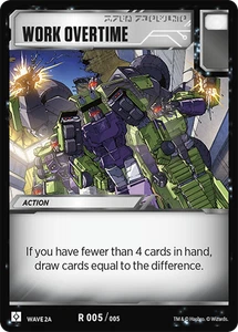 Work Overtime - Promos - Transformers TCG - Picture 1 of 6