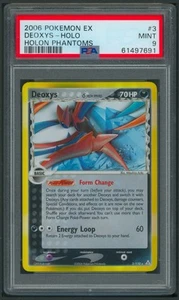 Pokemon EX Holon Phantoms Deoxys Holo 3/110 PSA 9 - Picture 1 of 2