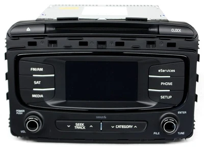 Rádio/áudio fabricante de equipamento original 96160-C6000-WK para 2016-2018 Kia Sorento - Imagem 1 de 4