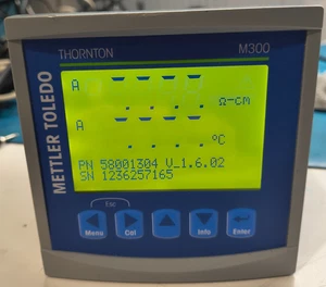 Mettler Toledo Thornton M300 Con/Res 2-Channel 1/2 DIN P/N: 58001304 - Picture 1 of 9