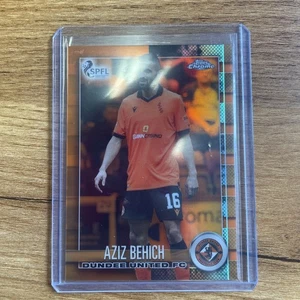2023/24 Chrome SPFL Scottish Premier League Orange Tartan /25 Aziz Behich - Picture 1 of 1