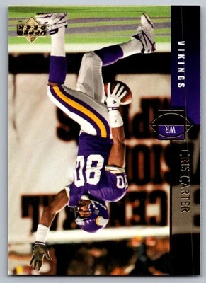 1993 Classic TONX Cris Carter Minnesota Vikings #22 - Image 1 of 2