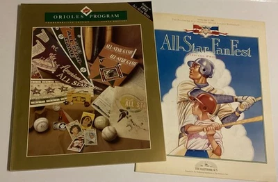 Baltimore Orioles 1993 Commemorative All Star Week Game & Fan Fest Programs - Image 1 of 4