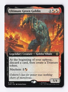 Ultimate Green Goblin (Extended Art) 0276 (R) MTG Marvel's Spider-Man (SPM) - Picture 1 of 2