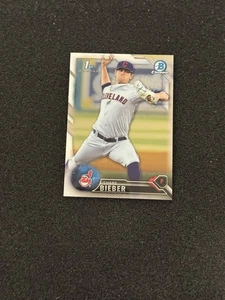 2016 Bowman Chrome Shane Bieber 1. Bowman #BDC-68 Guardians Baseballkarte - Bild 1 von 2