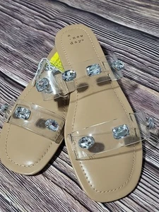 A New Day Strass Sandalen Größe 8 Neu Etikett Sommer - Bild 1 von 5