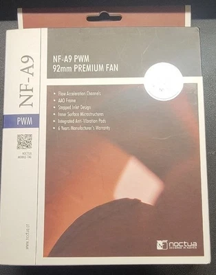 Noctua NF-A9 PWM, Premium Quiet Fan, 4-Pin (92x92x25 mm) - Image 1 of 3