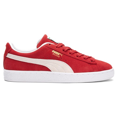 Scarpe casual PUMA scamosciate classiche Xxi stringate donna rosse sneakers 38141002