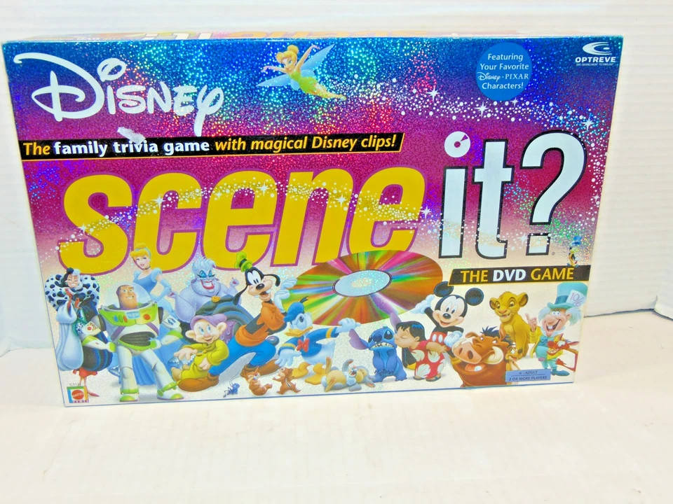 Disney Scene It? DVD Board Game Good Condition Family Board Game Disney Edition - Image 1 of 4