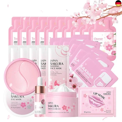 MARKE MEITREND Hautpflege Set für Teenager-Mädchen, Japan Sakura Skincare Set, Anti-aging G