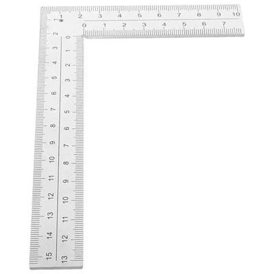 Stainless Steel Square Ruler Right Angle Metal Ruler For Engineers - Image 1 of 4
