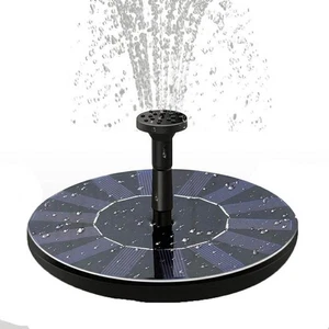 Mini Solar Brunnen Pumpe Solar Panel Wasserpumpe Teich Miniatur Schwimmende - Bild 1 von 7