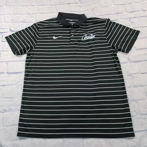 UCF Central Florida Citronauts Nike MENS L Dri Fit Victory Black Polo Shirt - Picture 1 of 9