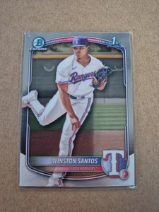 Bowman 2025 - Chrome Prospects Winston Santos #BCP-121 (RC) - Imagen 1 de 2