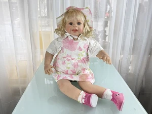 Artistic Doll Monika Levenig Vinyl Doll 35 3/8in Good Condition - Picture 1 of 3