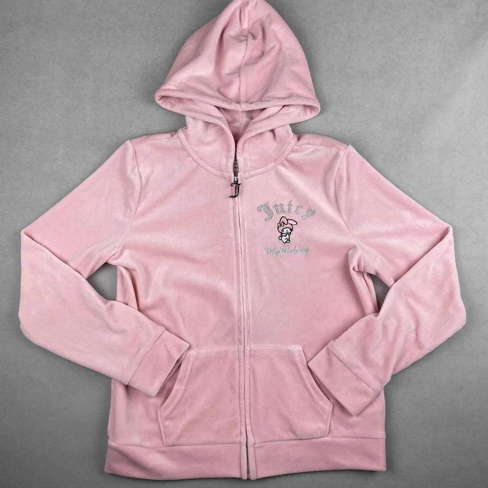 Forever 21 X Juicy Couture X Hello Kitty My Melody Hoodie Girls XL 13/14 Rare - Image 1 of 4