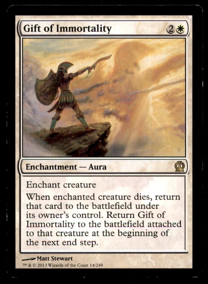 MTG Gift of Immortality LP Light Play Theros [4584] - Image 1 of 1