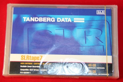 Tandberg Data SLRtape7 SLR Tape 7 Magnetband 20GB 40GB Cartridge Datenkassette - Bild 1 von 4