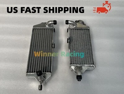 Radiador aluminio izquierda + derecha Kawasaki KX500 KX 500 1988 - 2004 92 93 99 Foto 1 de 4