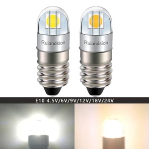 E10 Linterna Bombilla Lámpara de Trabajo 3V 4.5V 6V 9V 12V 18V 24V 110V 220V - Imagen 1 de 9
