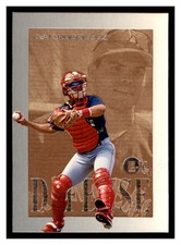 1996 E-Motion XL D-Fense #9 IVAN RODRIGUEZ Texas Rangers ~B5RR
