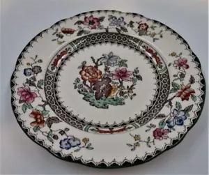 Copeland Spode CHINESE ROSE 629599 Green Trim Floral, Bread Plate, 6 3/8" - Picture 1 of 3