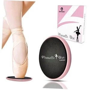 Ballet Pirouette Disc for Dancers - Portable Turn Disc for Pink with box - Picture 1 of 7