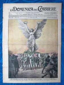 La Domenica del Corriere 2 novembre 1919 Vittoria Italia - Guglielmo- Pellirosse - Picture 1 of 1