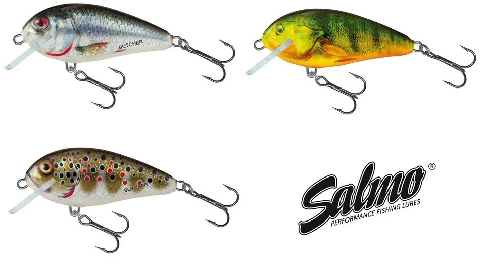 SALMO BUTCHER 5 CM 7 Gr Künstlich Fischen Forelle Bass Sauger Sinkend Köder - Bild 1 von 1