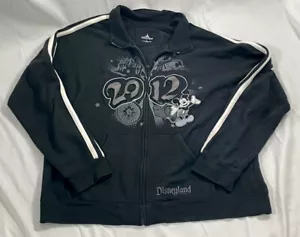 Disney Parks Trainingsjacke Full Zip Mickey Mouse 2012 schwarz L MAGIC Sweatshirt - Bild 1 von 8