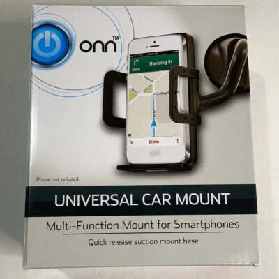Universal Cell Phone Car Mount, Quick Release Suction Mount, Brand New - Image 1 of 4