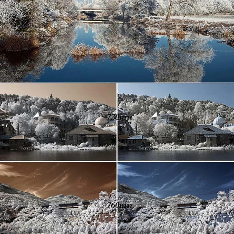 37mm IR 850 Circular Optical Glass Infrared X-Ray Filter 850nm IR Filter for - Image 1 of 4