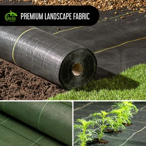Weed Control Fabric Ground Cover Membrane Super Heavy Duty Garden Landscape Mat - Picture 1 of 60