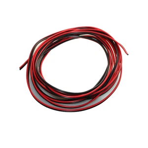 Red Black Loudspeaker Cable Home HiFi Car Stereo Speaker Wire 0.5mm 4 metre - Picture 1 of 1