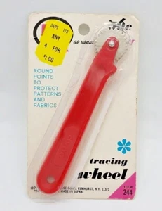 Strumento da cucire Dyno Tracing Wheel vintage in confezione aperta accessorio - Foto 1 di 5
