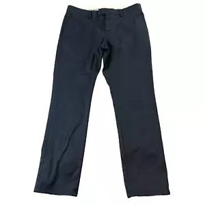 Pantalones chinos para hombre Reiss 34 30 ajuste cónico azul marino oscuro elásticos - Imagen 1 de 12