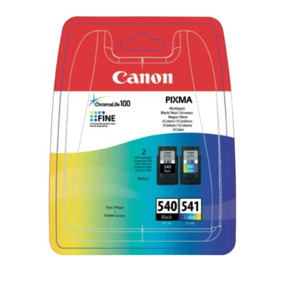 Canon Cartucce Inkjet MultiPack PG-540,CL-541 Originali Nero + Tri-Colore - Immagine 1 di 2