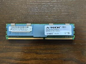 MICRON 8GB MT36HTS1G72FY-667A1D4 MEMORY RAM 2RX4 PC2-5300F-555-12-J0 - Picture 1 of 3