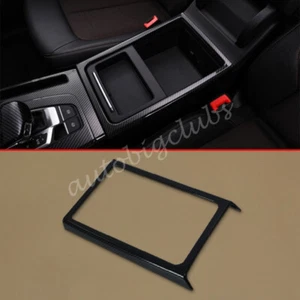For Audi Q5 SQ5 2018-2020 Carbon Fiber Armrest Box Cover Trims Accessories - Bild 1 von 5