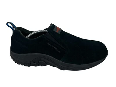 Zapato sin cordones Merrell para hombre 12 M Jungle Moc gamuza negro ASTM F2413-18 cuero  Foto 1 de 4