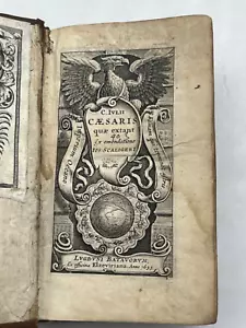 C. JULII CAESARIS/ quae extant, ac ejusdem fragmenta quae exstant .. / 1635 - Imagen 1 de 12