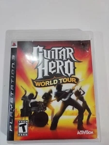 Guitar Hero World Tour Complete w/Manual (PS3) Sony PlayStation 3 Red Octane - Picture 1 of 4