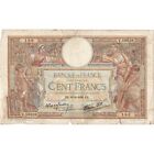 [#635880] France, 100 Francs, Luc Olivier Merson, 1938, V.59838, AG, Fayette:25.