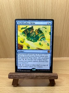 Elmetto Worldwalker - quasi nuovo - BIG 0007 MTG Magic The Gathering - Foto 1 di 2