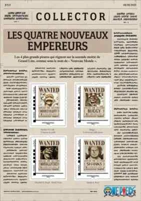 COLLECTOR : 4 timbres One Piece 2025 - Lettre internationale (La Poste) - Photo 1/2